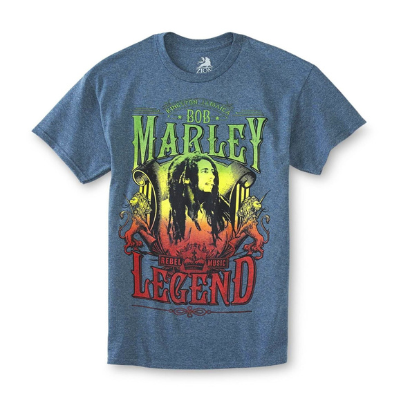 Zion Rootswear Other - Bob Marley Legend Reggae Rasta ska rock Official T-shirt M NWT